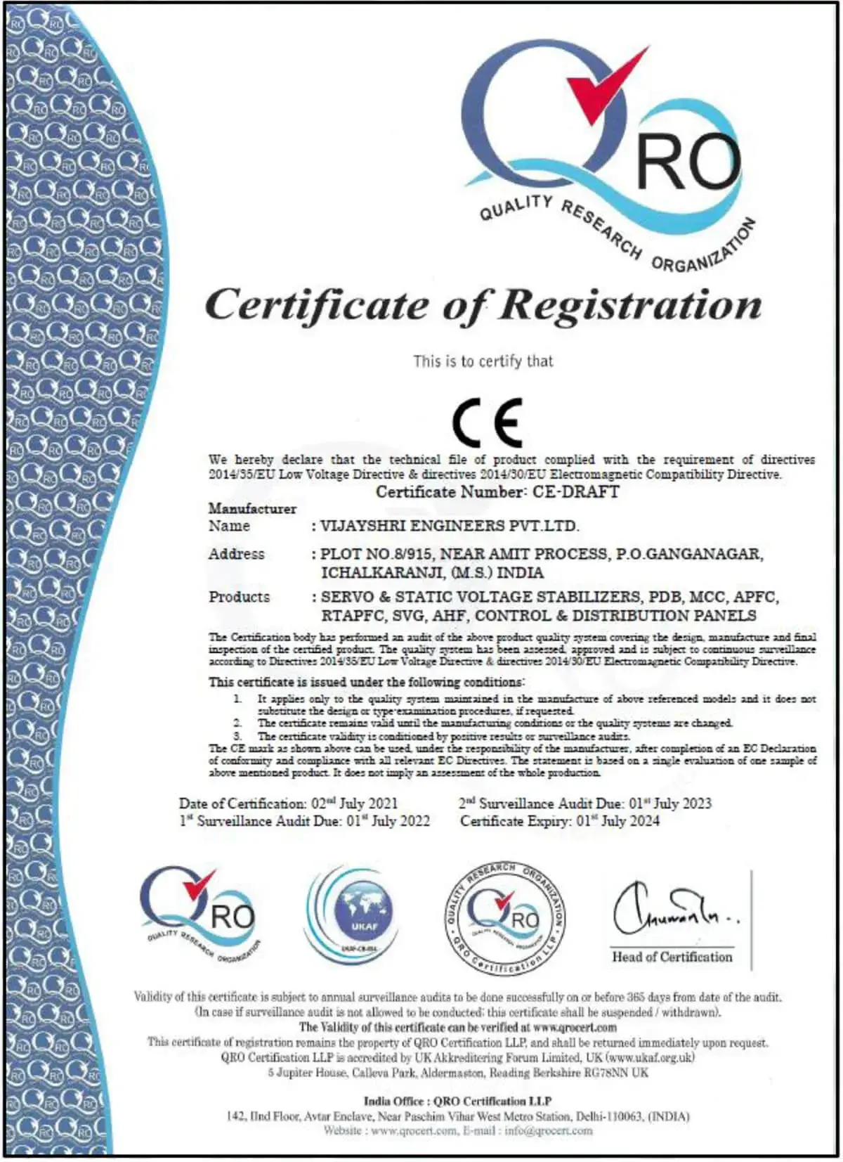 C E Certified